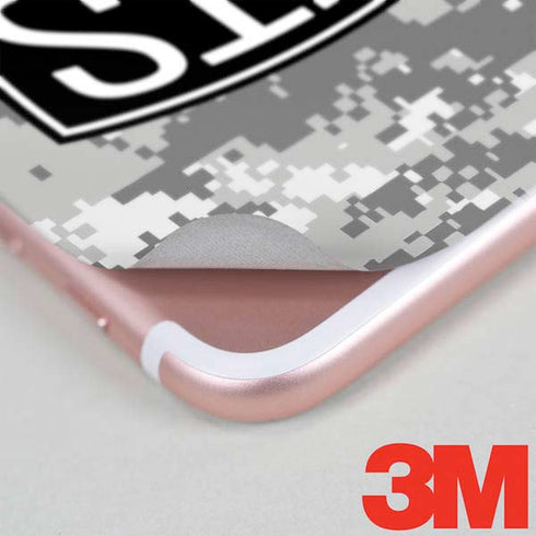 NBA Brooklyn Nets Digi Camo iPhone 8 Skin