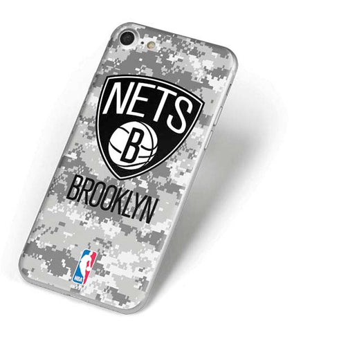 NBA Brooklyn Nets Digi Camo iPhone 8 Skin