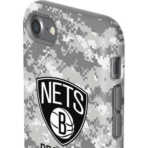 NBA Brooklyn Nets Digi Camo iPhone SE (2nd & 3rd Gen) Pro Case