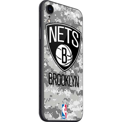 NBA Brooklyn Nets Digi Camo iPhone SE (2nd & 3rd Gen) Skin