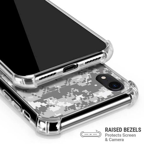 NBA Brooklyn Nets Digi Camo iPhone XR Clear Case