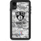 NBA Brooklyn Nets Digi Camo iPhone XR Waterproof Case
