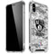 NBA Brooklyn Nets Digi Camo iPhone XS Max Clear Case