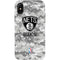 NBA Brooklyn Nets Digi Camo iPhone XS Pro Case