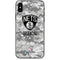 NBA Brooklyn Nets Digi Camo iPhone XS Skin