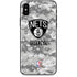 NBA Brooklyn Nets Digi Camo iPhone XS Skin