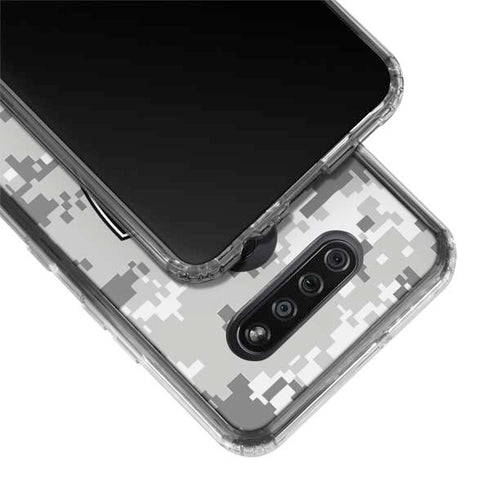 NBA Brooklyn Nets Digi Camo LG K51/Q51 Clear Case