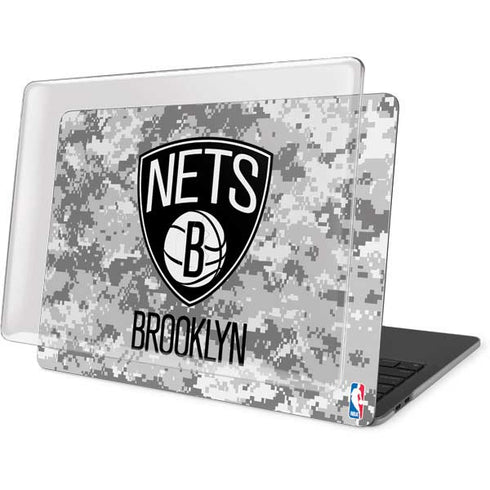 NBA Brooklyn Nets Digi Camo MacBook Pro 15in (2016-19) Case plus Skin
