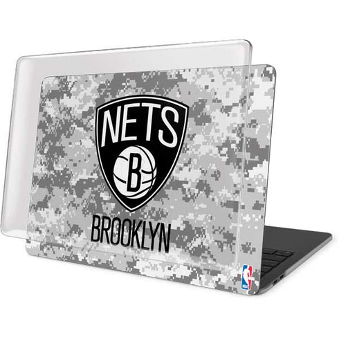 NBA Brooklyn Nets Digi Camo MacBook Pro 16in (2019-20) Case plus Skin