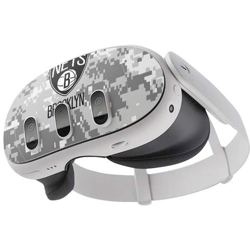 NBA Brooklyn Nets Digi Camo Meta Quest 3 Skin
