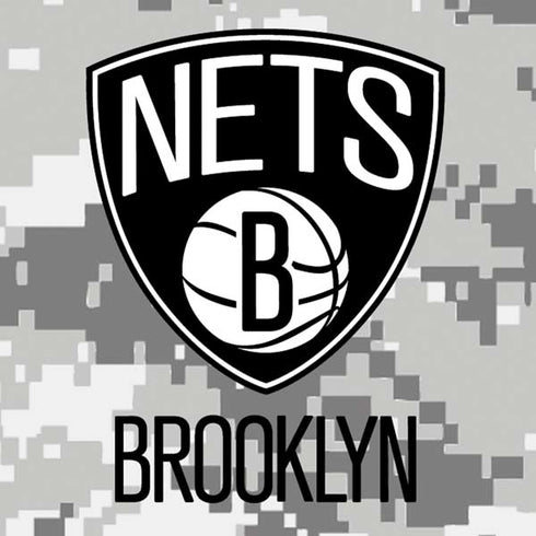 NBA Brooklyn Nets Digi Camo Moto E5 Play Skin