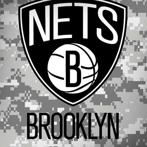 NBA Brooklyn Nets Digi Camo Moto G6 Skin