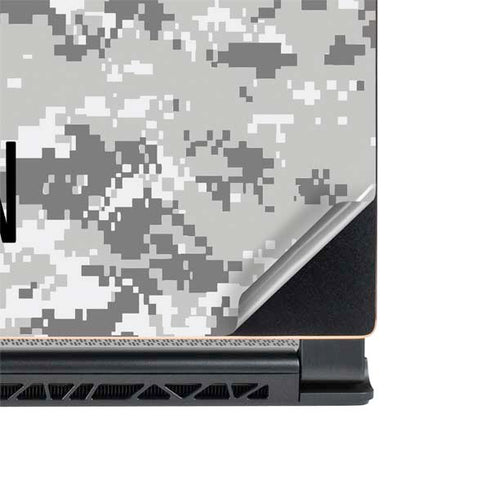 NBA Brooklyn Nets Digi Camo MSI GS65 Stealth Laptop Skin
