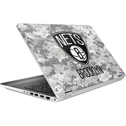 NBA Brooklyn Nets Digi Camo HP Pavilion Skin