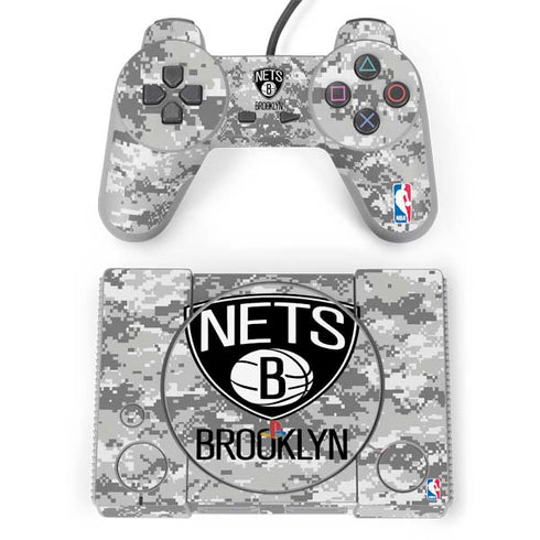 NBA Brooklyn Nets Digi Camo PlayStation Classic Bundle Skin