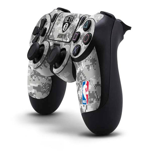 NBA Brooklyn Nets Digi Camo PS4 Controller Skin