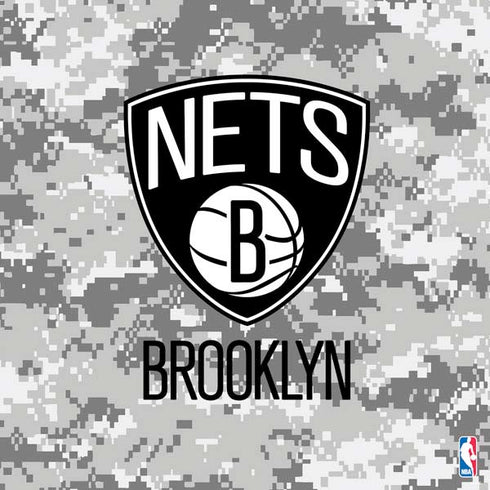 NBA Brooklyn Nets Digi Camo PS4 Controller Skin