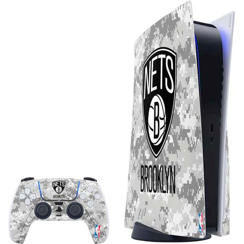 NBA Brooklyn Nets Digi Camo PS5 Bundle Skin