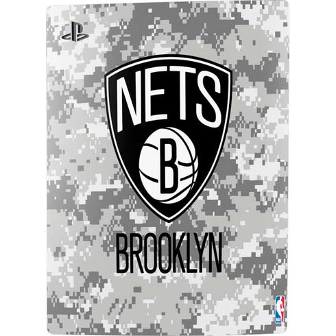 NBA Brooklyn Nets Digi Camo PS5 Digital Edition Bundle Skin