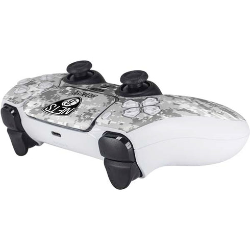 NBA Brooklyn Nets Digi Camo PS5 Controller Skin