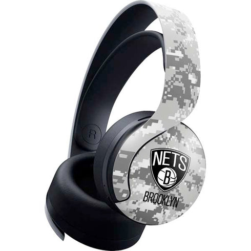 NBA Brooklyn Nets Digi Camo PULSE 3D Wireless Headset for PS5 Skin