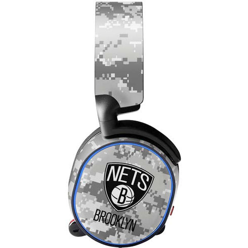 NBA Brooklyn Nets Digi Camo SteelSeries Arctis 3 Skin