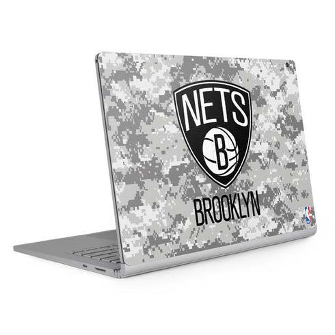 NBA Brooklyn Nets Digi Camo Surface Book 2 13.5in Skin