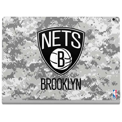 NBA Brooklyn Nets Digi Camo Surface Book 2 13.5in Skin