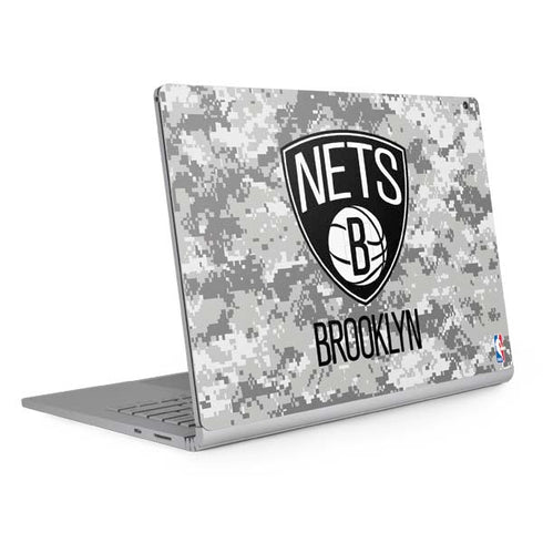 NBA Brooklyn Nets Digi Camo Surface Book 2 15in Skin