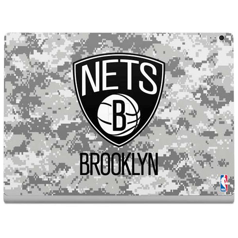 NBA Brooklyn Nets Digi Camo Surface Book 2 15in Skin