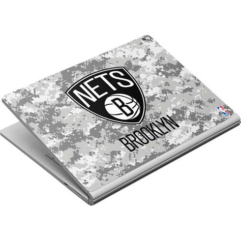 NBA Brooklyn Nets Digi Camo Surface Book Skin
