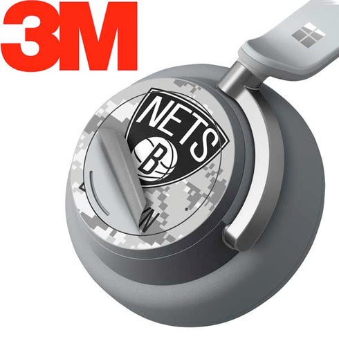NBA Brooklyn Nets Digi Camo Surface Headphones Skin