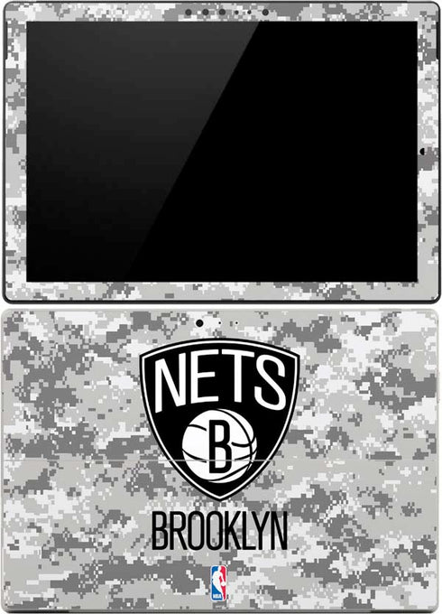 NBA Brooklyn Nets Digi Camo Surface Pro 4 Skin