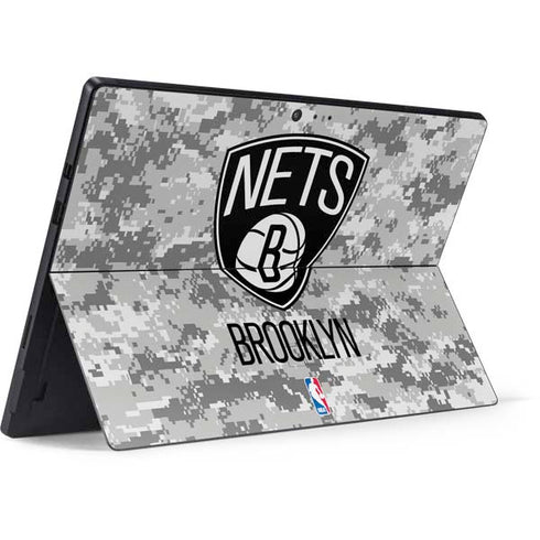 NBA Brooklyn Nets Digi Camo Surface Pro 6 Skin