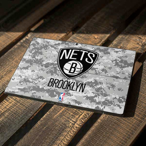 NBA Brooklyn Nets Digi Camo Surface Pro 6 Skin