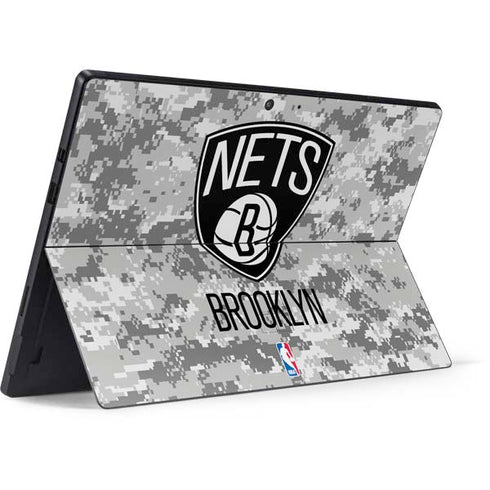 NBA Brooklyn Nets Digi Camo Surface Pro 7 Skin