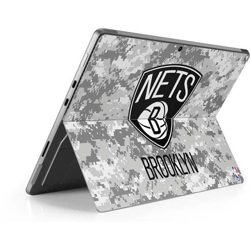 NBA Brooklyn Nets Digi Camo Surface Pro 9 Skin