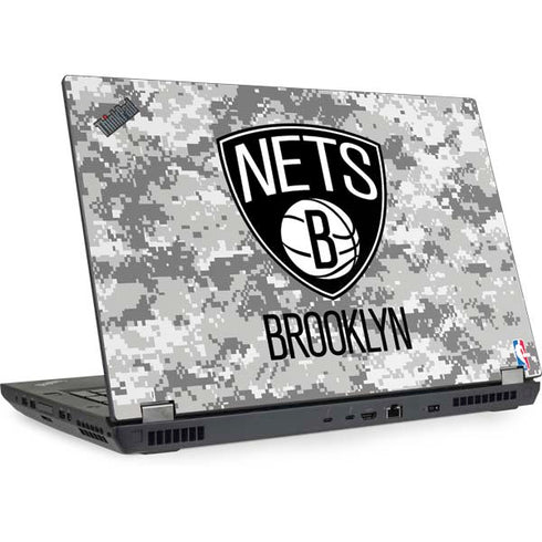 NBA Brooklyn Nets Digi Camo Lenovo ThinkPad Skin