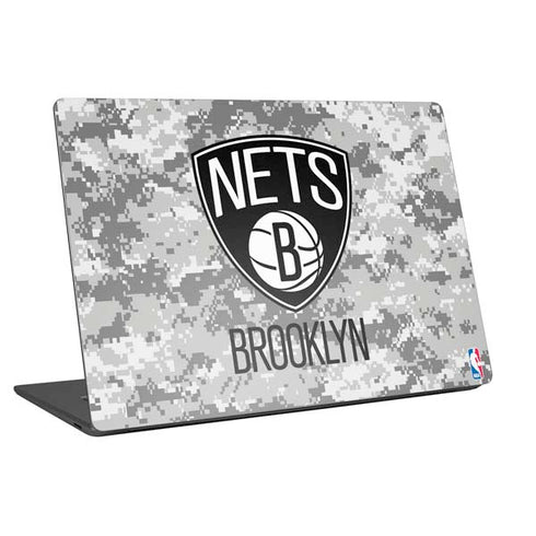 NBA Brooklyn Nets Digi Camo Universal Laptop 16.6in (13.4 x 9.7in) Skin