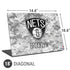 NBA Brooklyn Nets Digi Camo Universal Laptop 18in (14.6 x 10.6in) Skin
