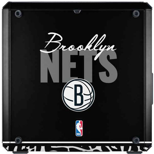 NBA Brooklyn Nets Elephant Print Cooler Master MasterBox Q300L Mini Tower Skin