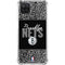 NBA Brooklyn Nets Elephant Print Galaxy A12 Clear Case