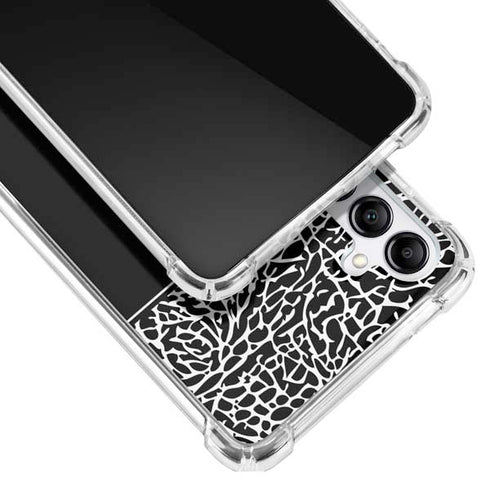 NBA Brooklyn Nets Elephant Print Galaxy A14 5G Clear Case