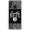 NBA Brooklyn Nets Elephant Print Galaxy A21 Clear Case