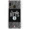 NBA Brooklyn Nets Elephant Print Galaxy A30 Clear Case