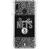 NBA Brooklyn Nets Elephant Print Galaxy A30 Clear Case
