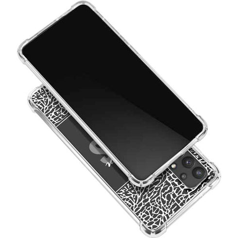 NBA Brooklyn Nets Elephant Print Galaxy A32 5G Clear Case