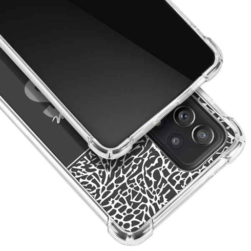 NBA Brooklyn Nets Elephant Print Galaxy A52 5G Clear Case