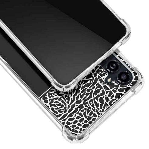 NBA Brooklyn Nets Elephant Print Galaxy A54 5G Clear Case