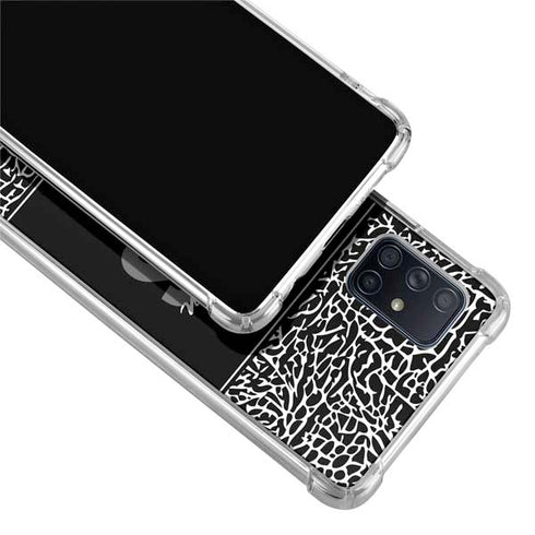 NBA Brooklyn Nets Elephant Print Galaxy A71 5G Clear Case
